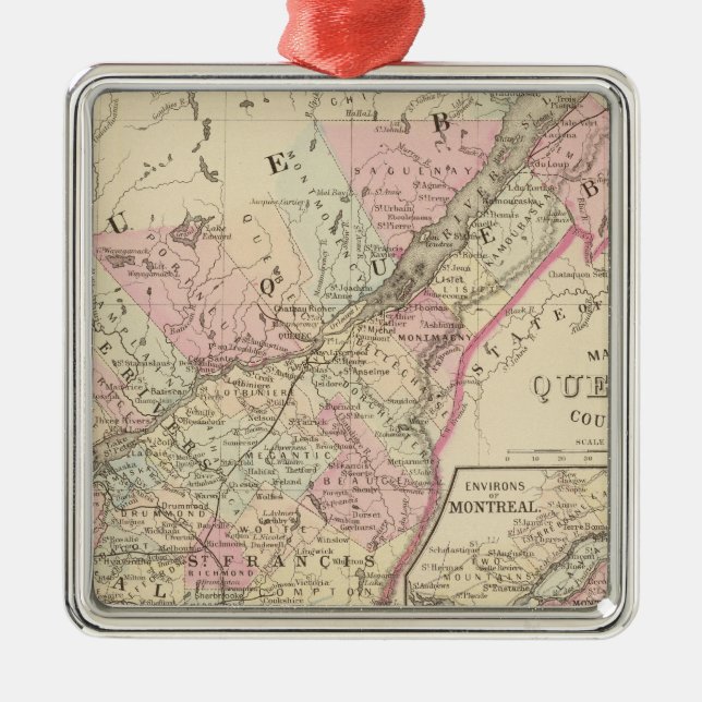 Adorno Metálico Quebec 2 (Frente)