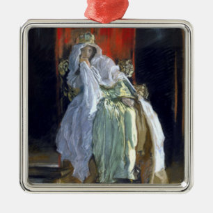 Adorno Metálico Queen Gertrude (por Edwin Austin Abbey)