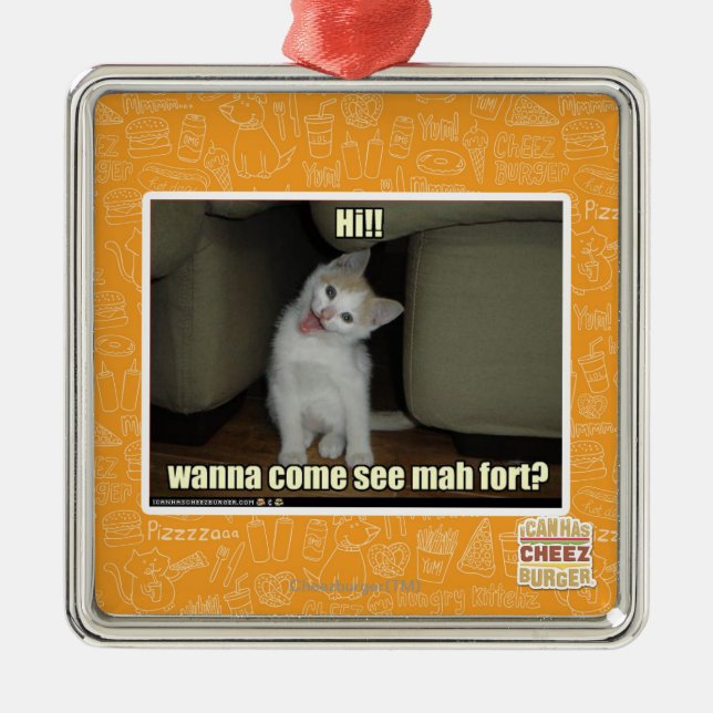 Adorno Metálico ¿Quiera venir ven el fuerte del mah? (Frente)