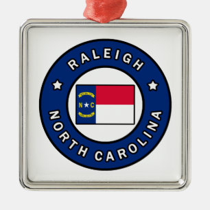 Adorno Metálico Raleigh Carolina del Norte