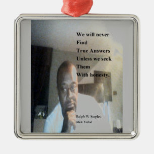 Adorno Metálico Ralph Wisden Staples