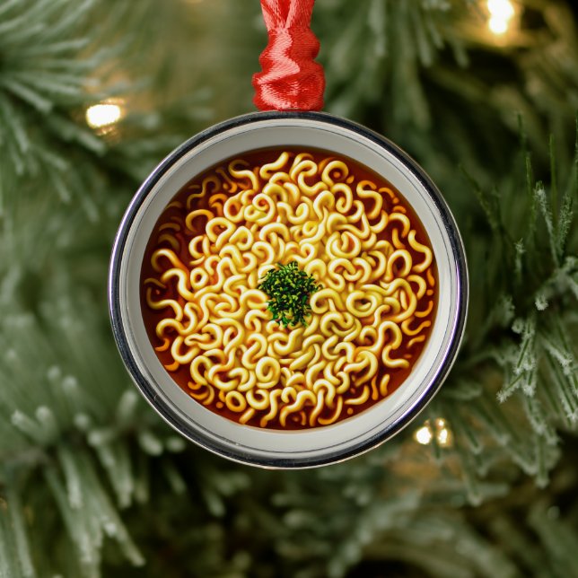 Adorno Metálico Ramen Noodles (Árbol)