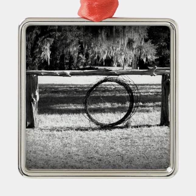 Adorno Metálico Rancho de ganado (Frente)