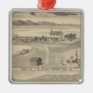 Adorno Metálico Rancho Dutton Winters