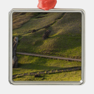 Adorno Metálico Rano Raraku, Rapa Nui, Isla de Pascua, Chile