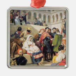 Adorno Metálico Raphael en el Vatican, 1832 (aceite en lona)