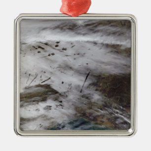 Adorno Metálico Rastros de la disipación de los aviones