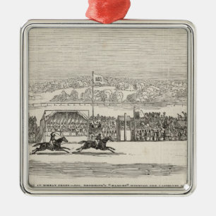 Adorno Metálico Razas en el cercado del trigo: Hamlet de Col.