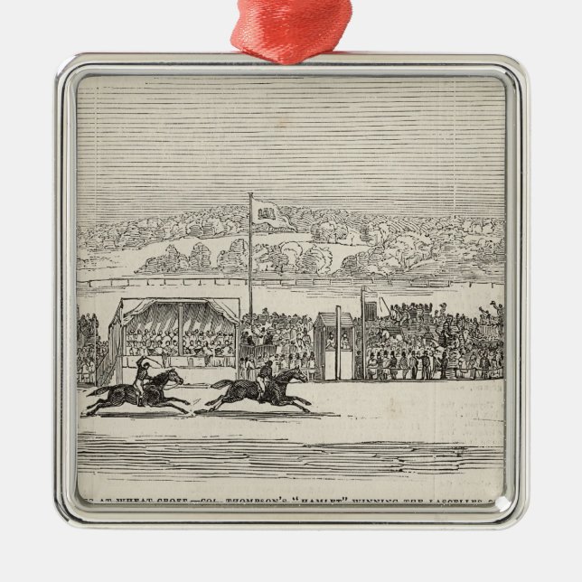 Adorno Metálico Razas en el cercado del trigo: Hamlet de Col. (Frente)