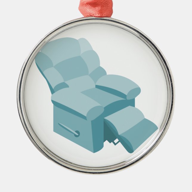 Adorno Metálico Recliner (Frente)