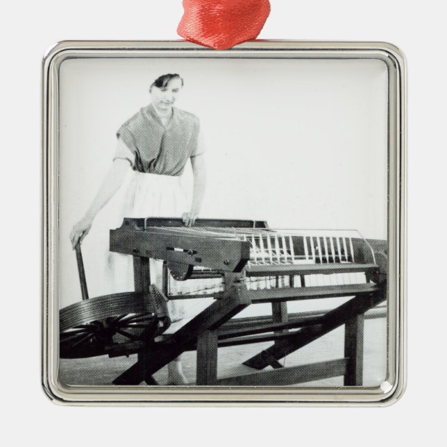 Adorno Metálico Reconstrucción de Jenny giro de Hargreaves de ' (Frente)