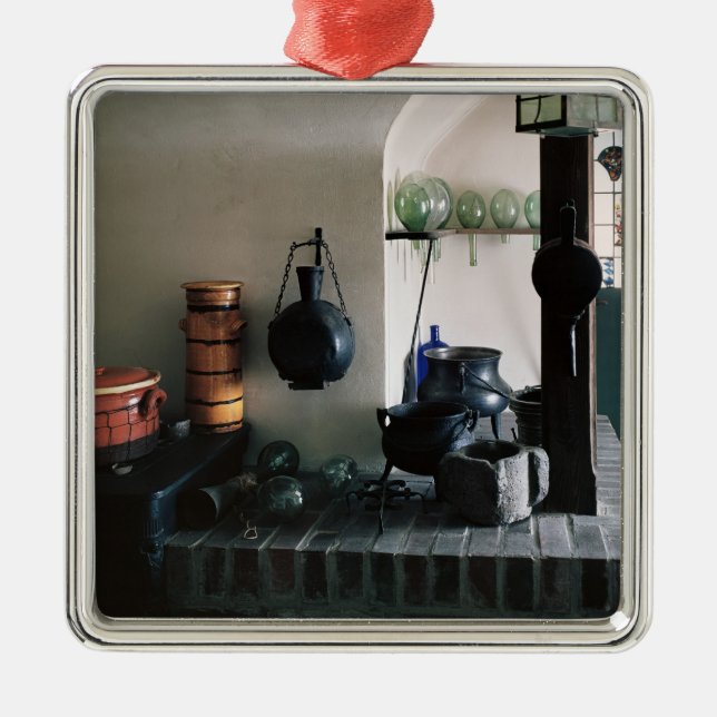 Adorno Metálico Reconstrucción de una farmacia (Frente)