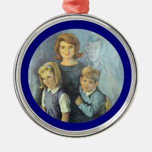 Adorno Metálico Recordando a la familia Kennedy
