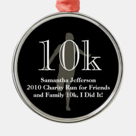 Adorno Metálico Recuerdo a campo través personalizado del corredor