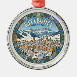 Adorno Metálico Recuerdo de viaje a Kitzbühel Austria