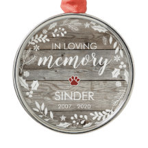 Recuerdo En Memoria Amada PET Memorial