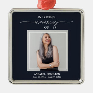 Adorno Metálico Recuerdo fotográfico de caligrafía