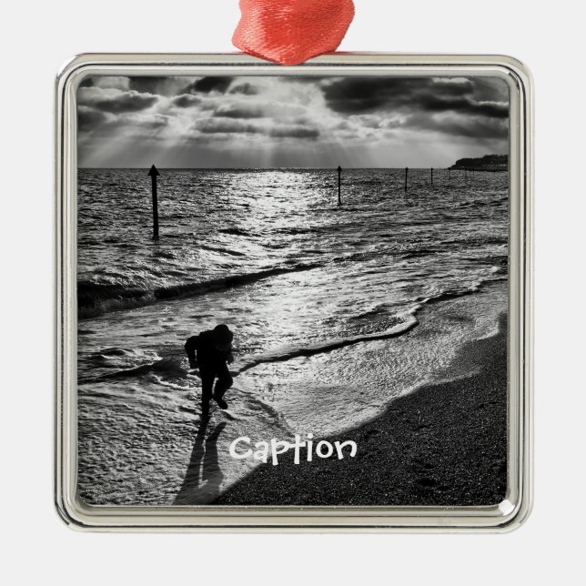 Adorno Metálico Recuerdos del paseo marítimo (Frente)