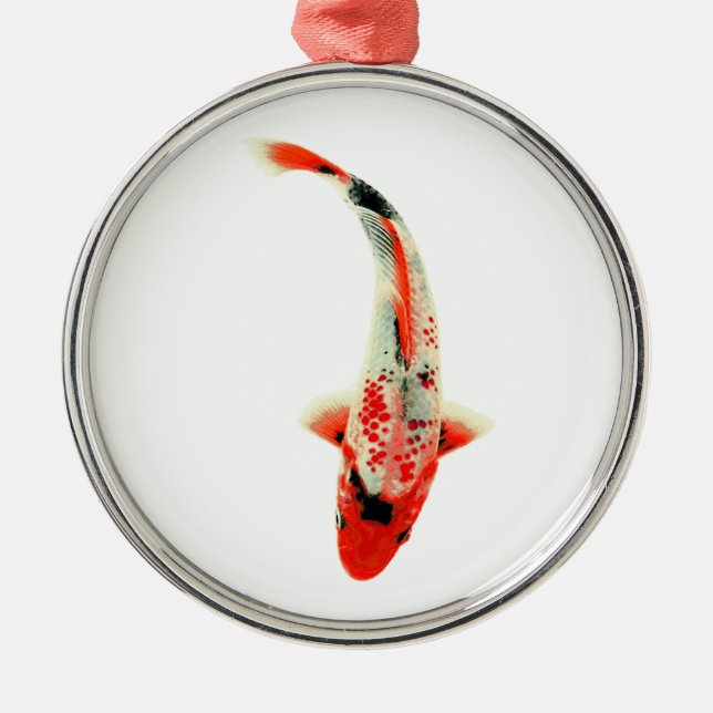 Adorno Metálico Red Koi Fish (Frente)