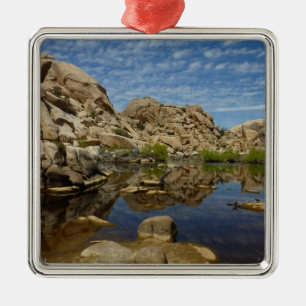 Adorno Metálico Reflejo de Barker Dam en Joshua Tree I