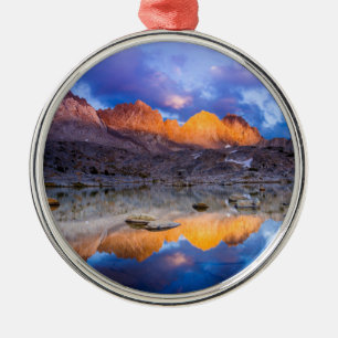 Adorno Metálico Reflejo de montaña, California