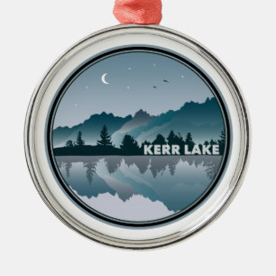 Adorno Metálico Reflexión sobre Carolina del Norte en Kerr Lake Vi