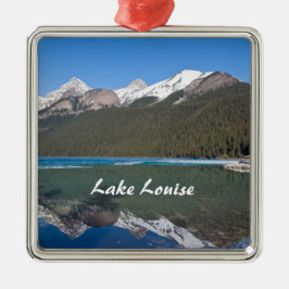 Adorno Metálico Reflexión sobre el lago Louise - Banff NP, Canadá