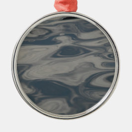 Adorno Metálico Reflexiones sobre el agua