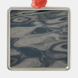 Adorno Metálico Reflexiones sobre el agua