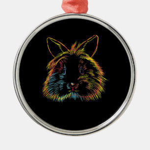 Adorno Metálico Regalo de conejo Conejo conejo conejo conejo cone