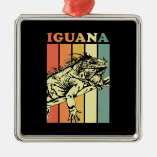 Adorno Metálico Regalo de cosecha de iguana
