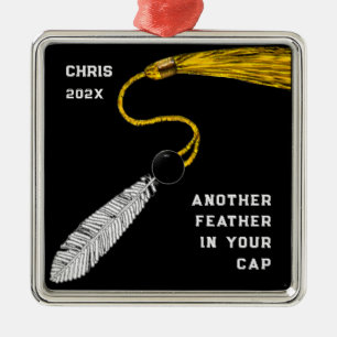 Adorno Metálico Regalo de graduación Keepsake