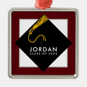 Adorno Metálico Regalo de graduación personalizado 2023