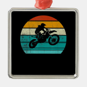 Adorno Metálico Regalo De Motocross En Bicicleta Sucia Para Hombre