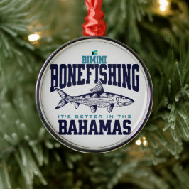 Adorno Metálico Regalo de souvenirs de Bahamas : Bimini Bahamas Bo
