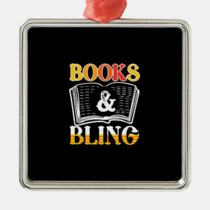 Adorno Metálico Regalo del profesor Libros Y Bollos