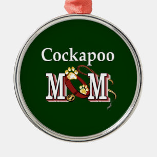 Adorno Metálico Regalos de la mamá de Cockapoo