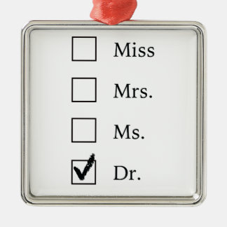 Adorno Metálico Regalos del PhD para las mujeres