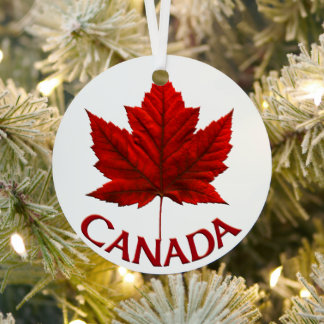 Adorno Metálico Regalos personalizados de Canadá para recuerdo de 