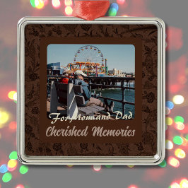 Adorno Metálico Regalos personalizados para padres mayores Parejas