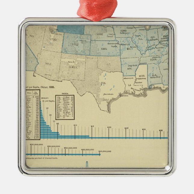 Adorno Metálico Regiones carboníferas (Frente)