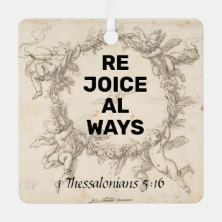 Adorno Metálico Regocijarse