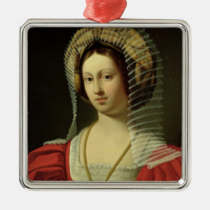 Adorno Metálico Reina de Juana I de Nápoles, 1842