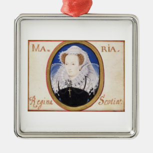 Adorno Metálico Reina de Maria de escocés (1542-87) (aguazo en la