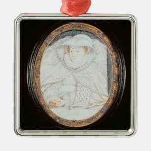 Adorno Metálico Reina de Maria de escocés (1542-87) como viuda