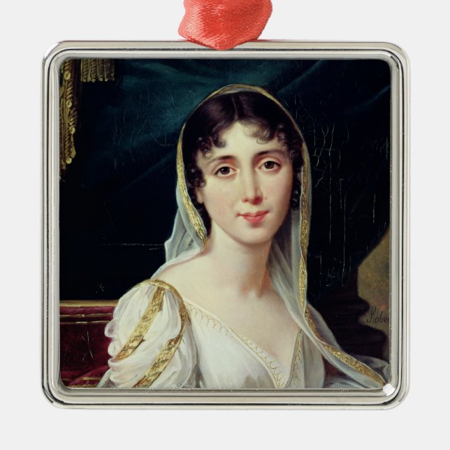 Adorno Metálico Reina del Clary de Desiree de Suecia, 1807 (Frente)