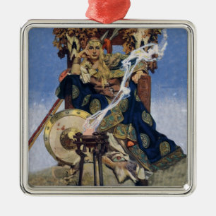 Adorno Metálico Reina Maeve Princesa Guerrera Arte Fantástico