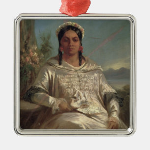 Adorno Metálico Reina Pomare IV de Tahití