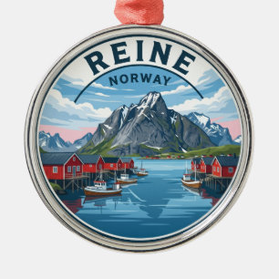 Adorno Metálico Reine Noruega