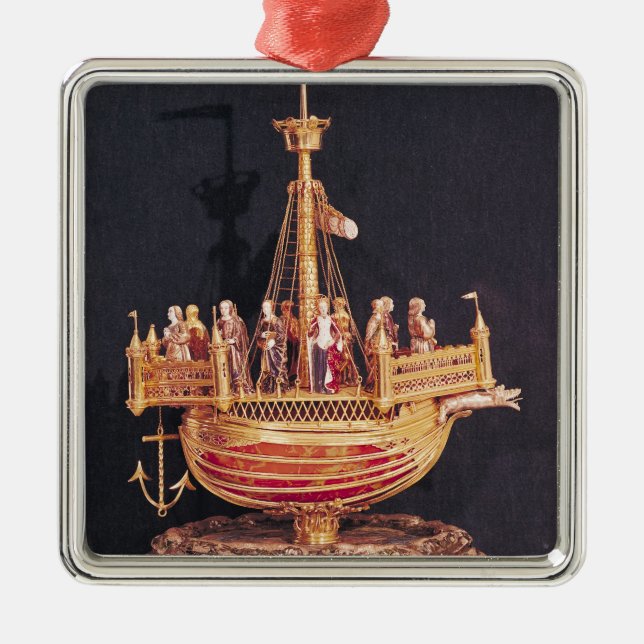 Adorno Metálico Relicario de Santa Ursula, 1574 (Frente)